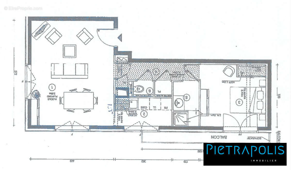 Appartement à LYON-2E