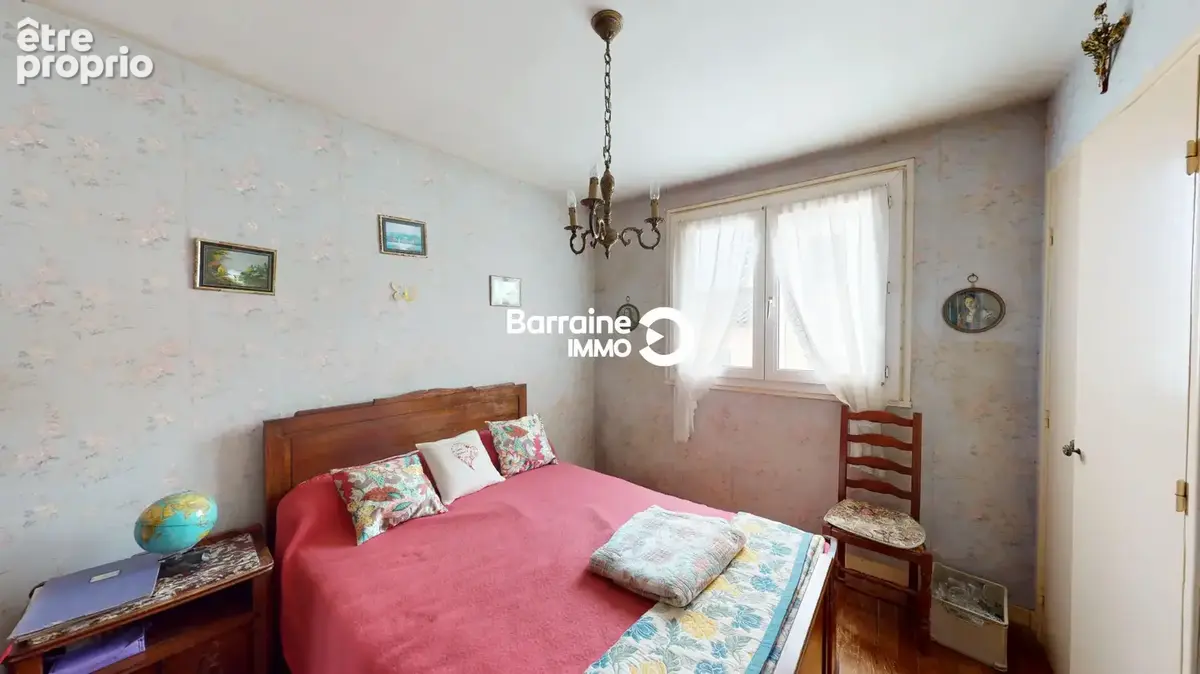 A vendre brest  recouvrance  jardin des explorateurs  appartement t3   51.43 m² deux chambres   garage privatif - photo 3