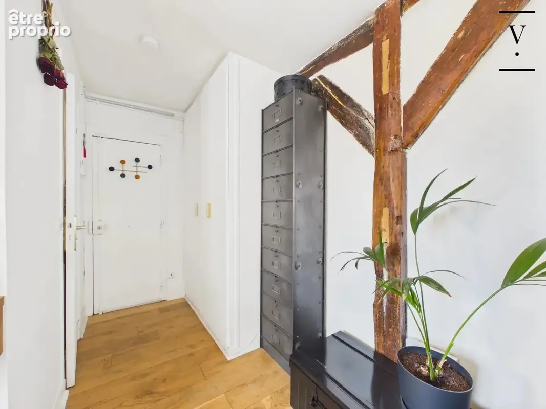 Paris IIIe – Quartier des Enfants-Rouges – Studio avec belle vue dégagée - photo 9