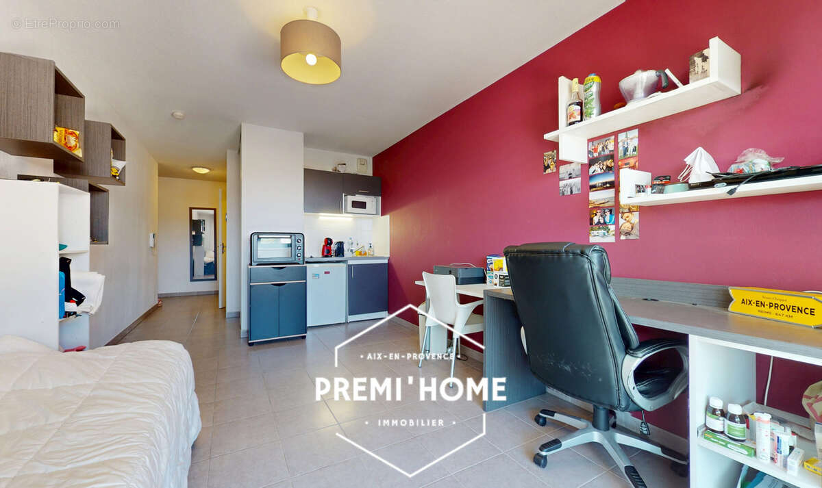 A vendre studio lmnp aix la nativite - photo 7