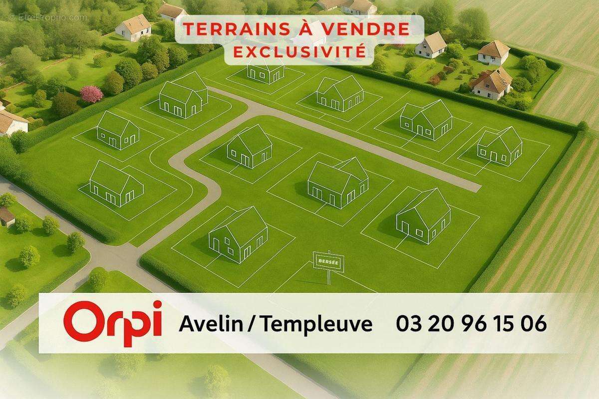 Terrain à MONS-EN-PEVELE