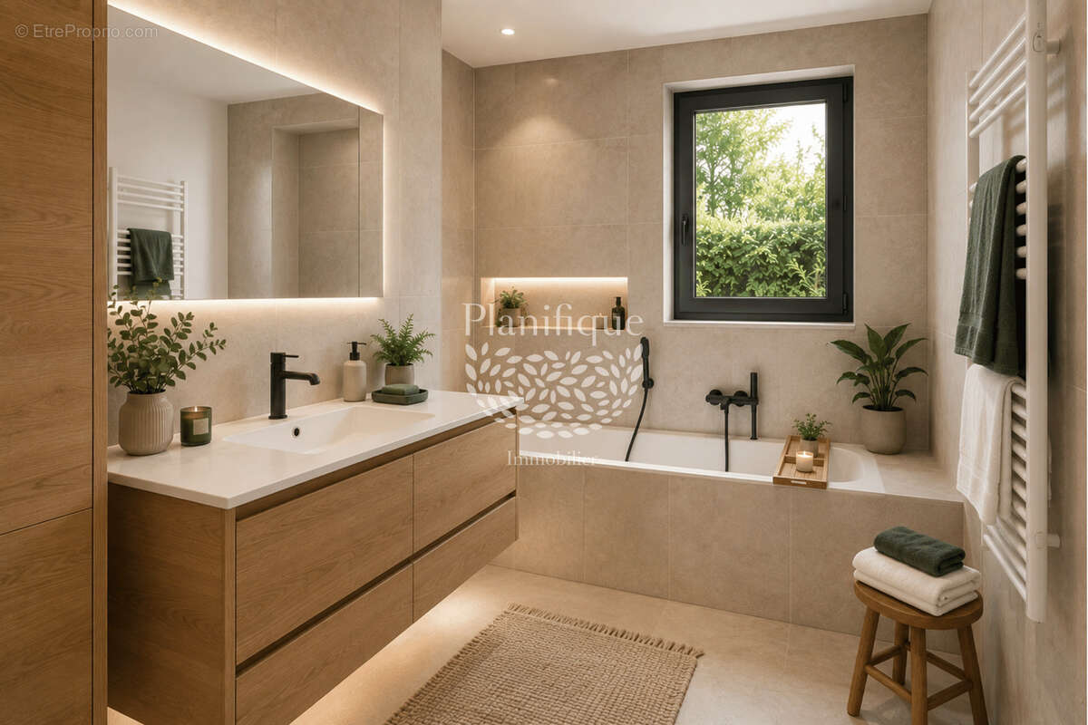 Appartement T4 avec jardin et terrasses au rez-de-chaussée à Ornex - photo 8