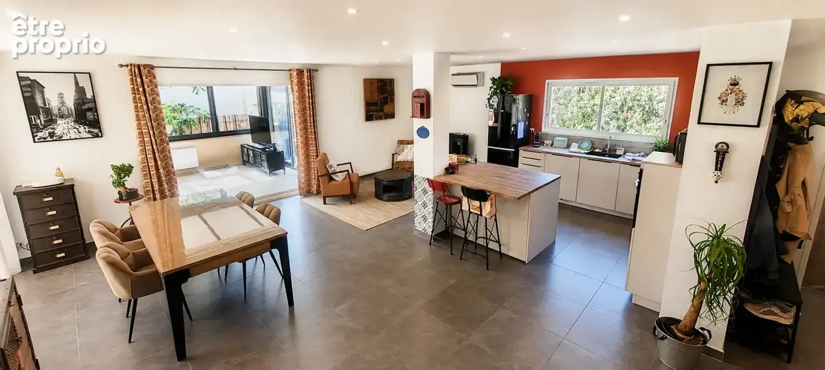 Excusivite teyran   villa 4 pièces avec piscine, jardin, véranda et garage - photo 2