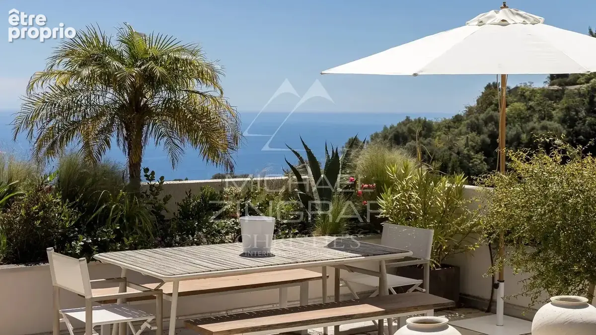 Eze - Magnifique appartement avec grande terrasse - photo 11