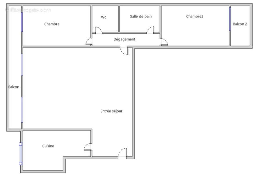 Appartement à LEVALLOIS-PERRET