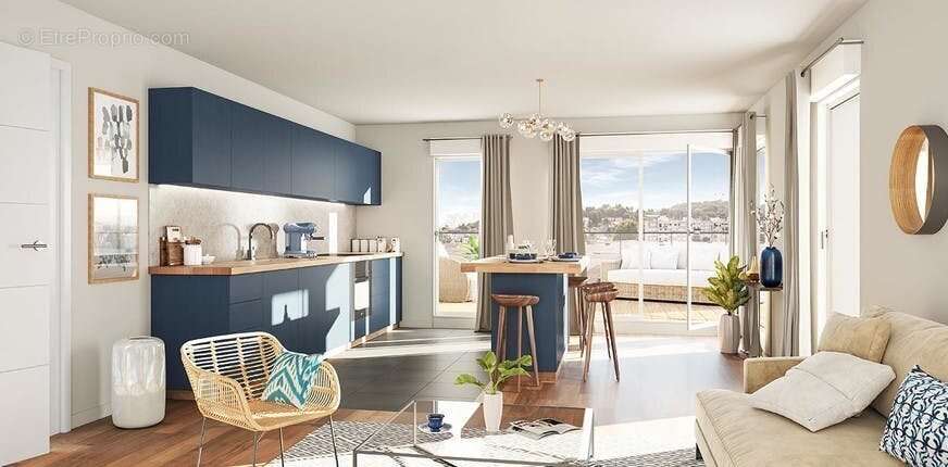 T2 marseillant terrasse parking - photo 3