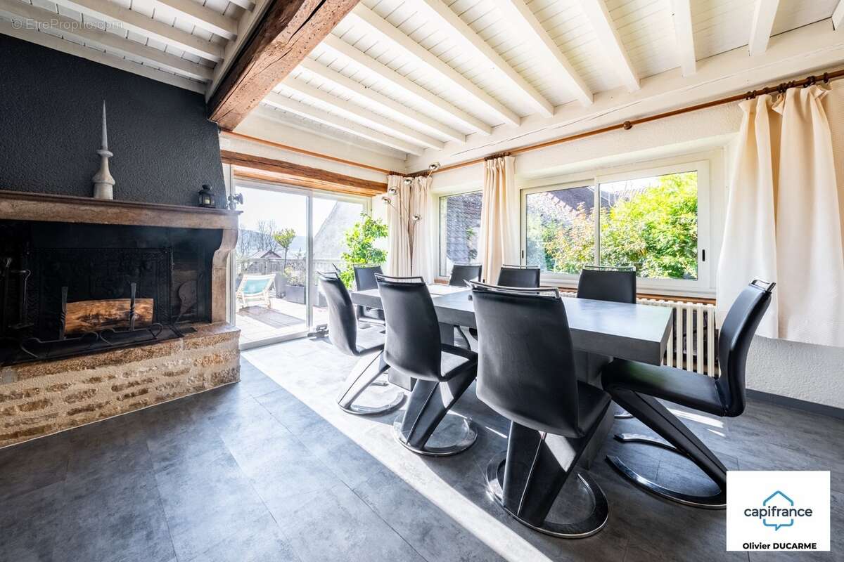 Murs et fonds : gite, chambres d'hôtes et table d'hôtes à vendre CHAUDENAY LE CHATEAU (21) - photo 21
