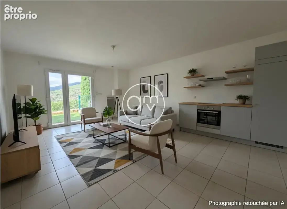 Appartement T1 BIS avec vue dégagée - extérieur et parking - photo 3