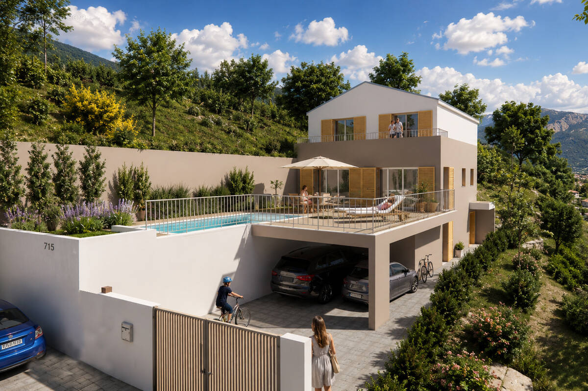Bastia Cardo : Superbe villa de 185m2 neuve avec piscine livraison été 2027 - photo 2