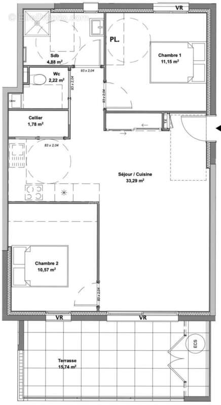 Appartement à CALVI