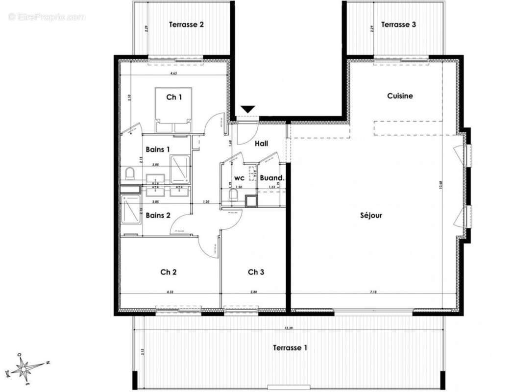 Photo 2 - Appartement à BIOT