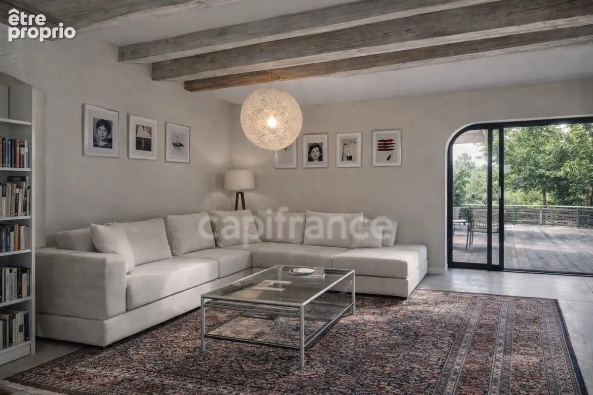 PRÉVESSIN-MOËNS – Ancienne forge du XIXᵉ transformée en loft – 187 m² – 3 chambres – Jardin - photo 24