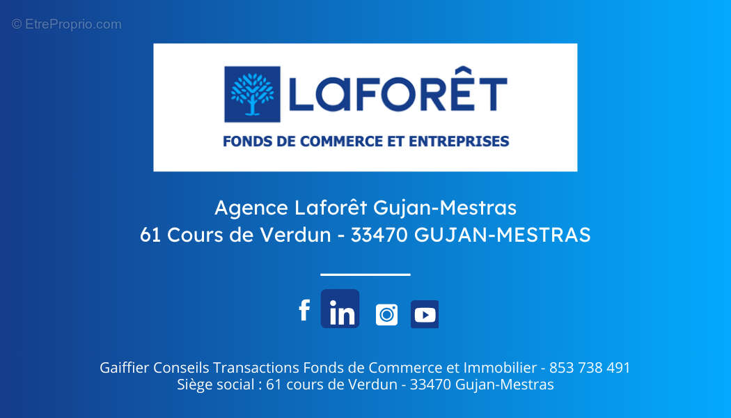 Commerce à GUJAN-MESTRAS