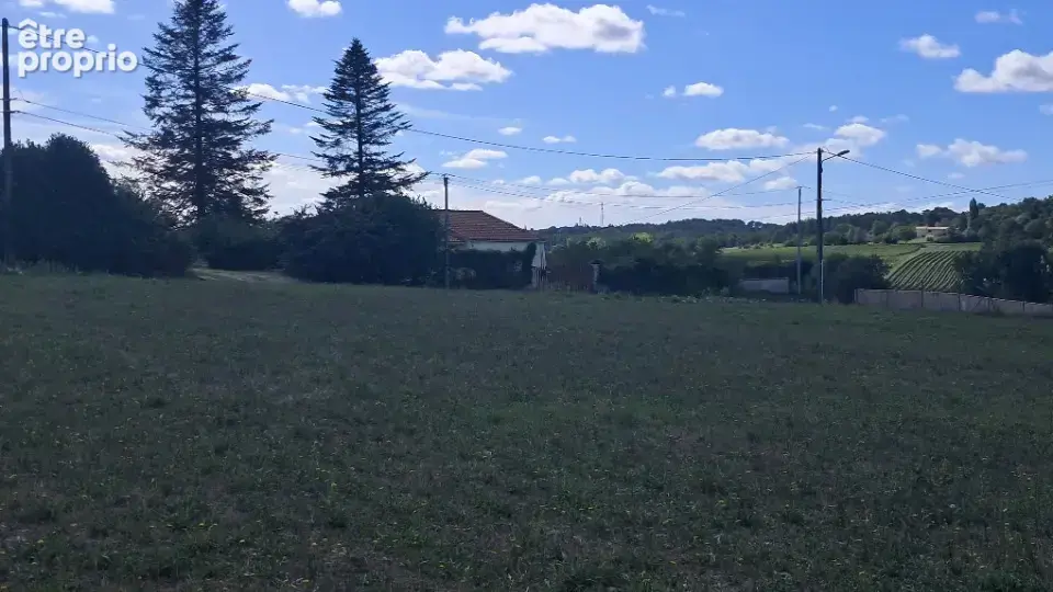 Terrain à SOUBRAN