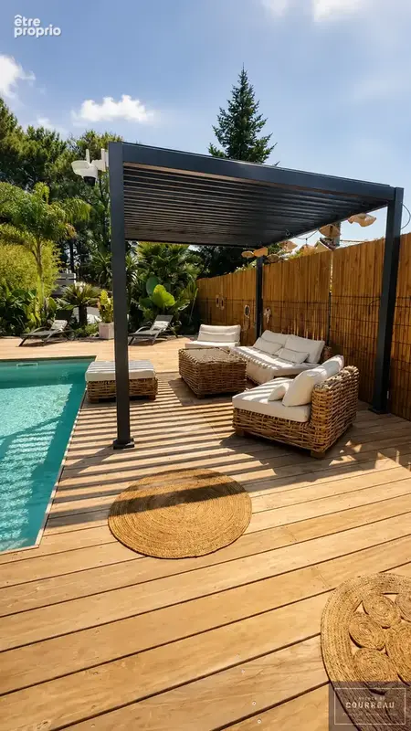 Maison contemporaine 120 m2 avec piscine et séjour cathédrale - photo 4