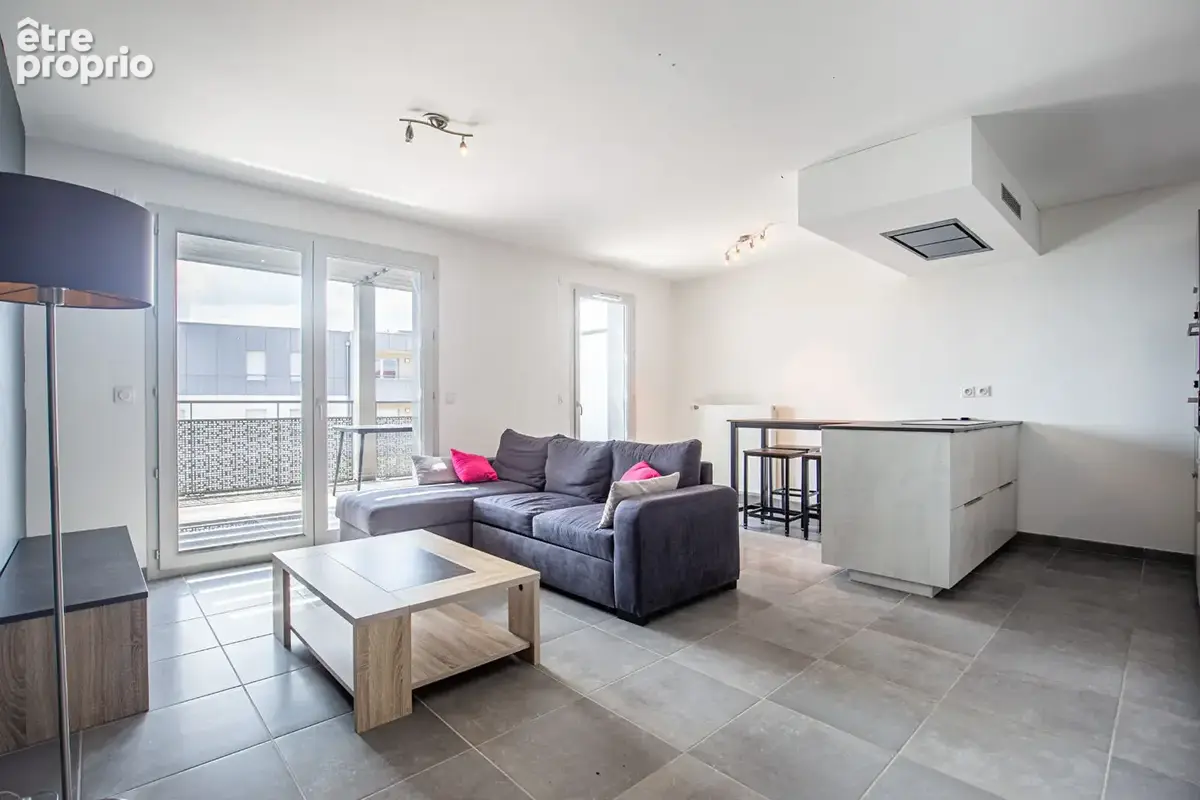 Agence immobiliere laforet - exclusivite - "hosta" - epagny metz-tessy - appartement t3 de 64,16 m² - terrasse - dernier etage - - photo 5