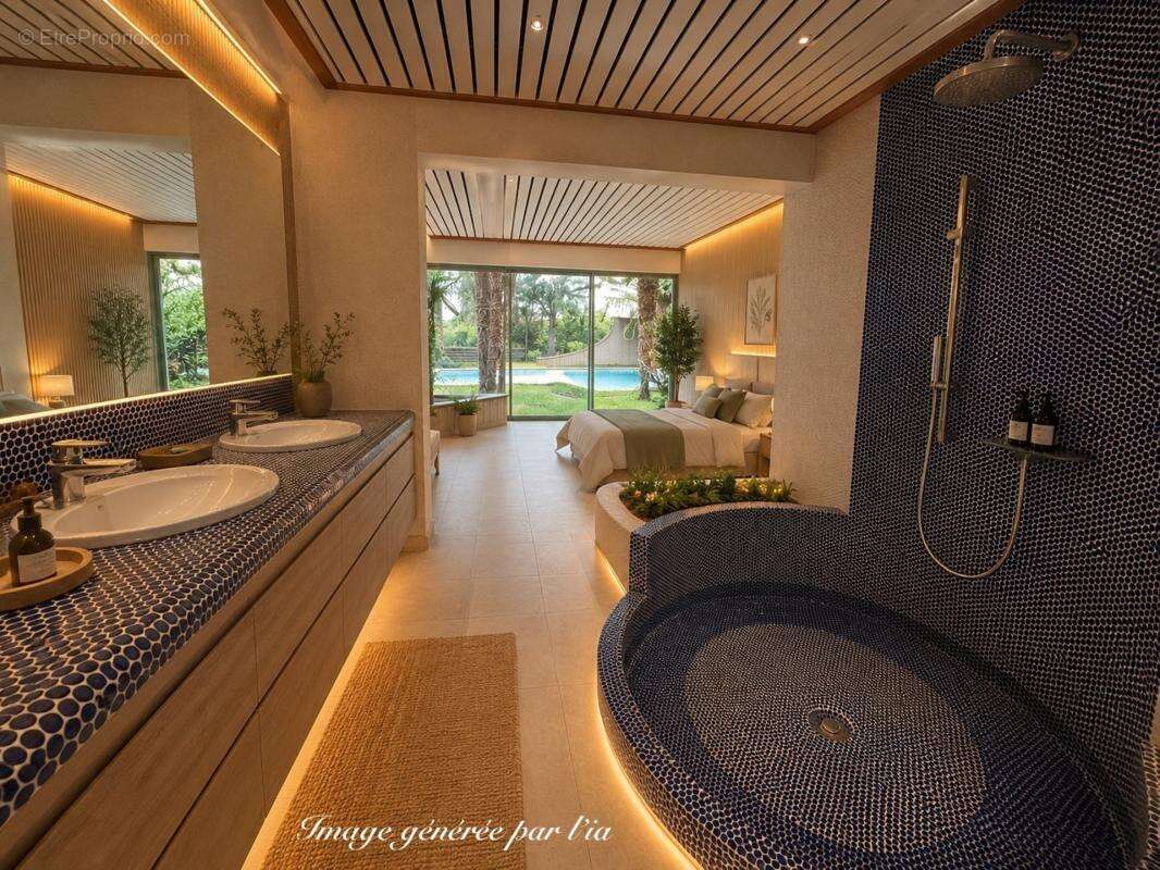Maison d'architecte 190 m2 - 6 pieces - piscine - photo 11