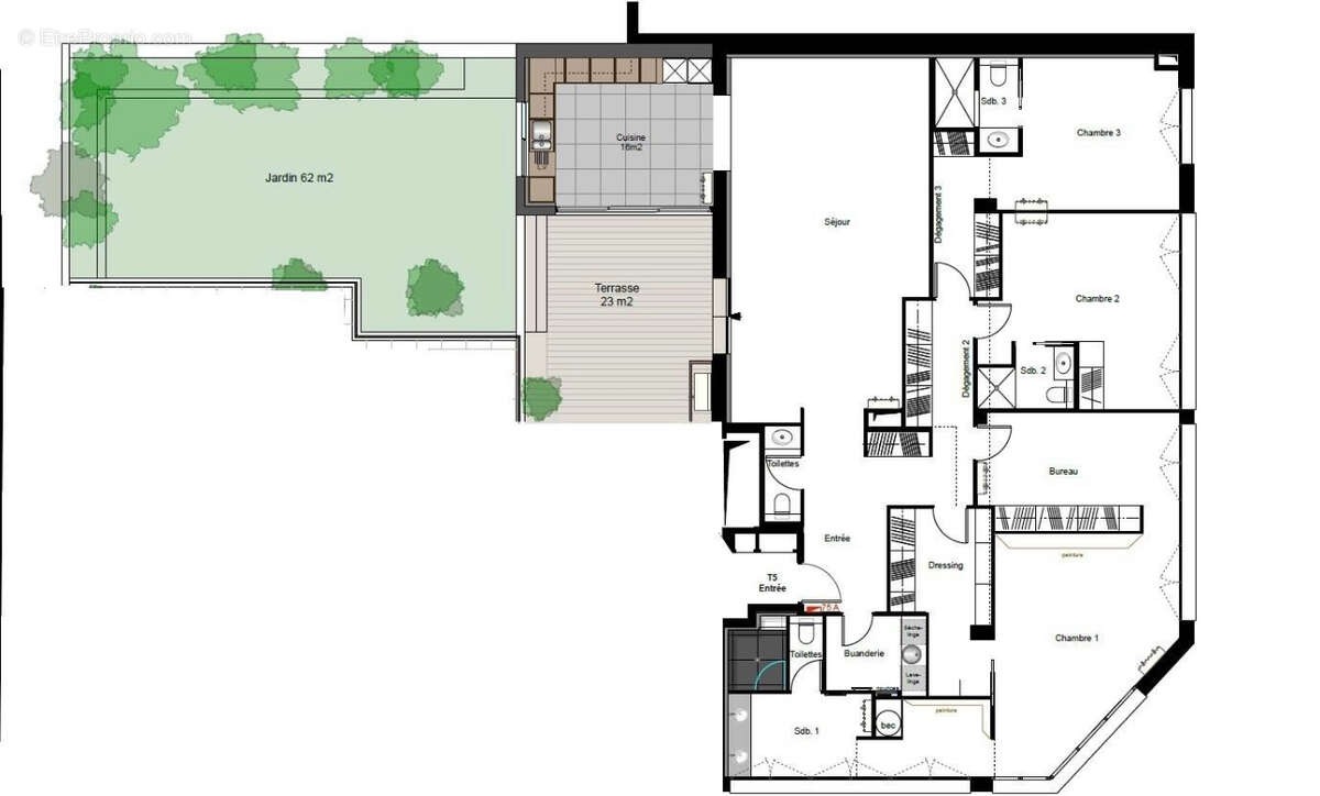 Appartement à ASNIERES-SUR-SEINE