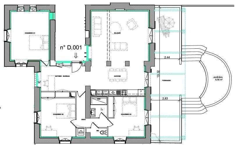 Photo 2 - Appartement à LE PONT-DE-CLAIX