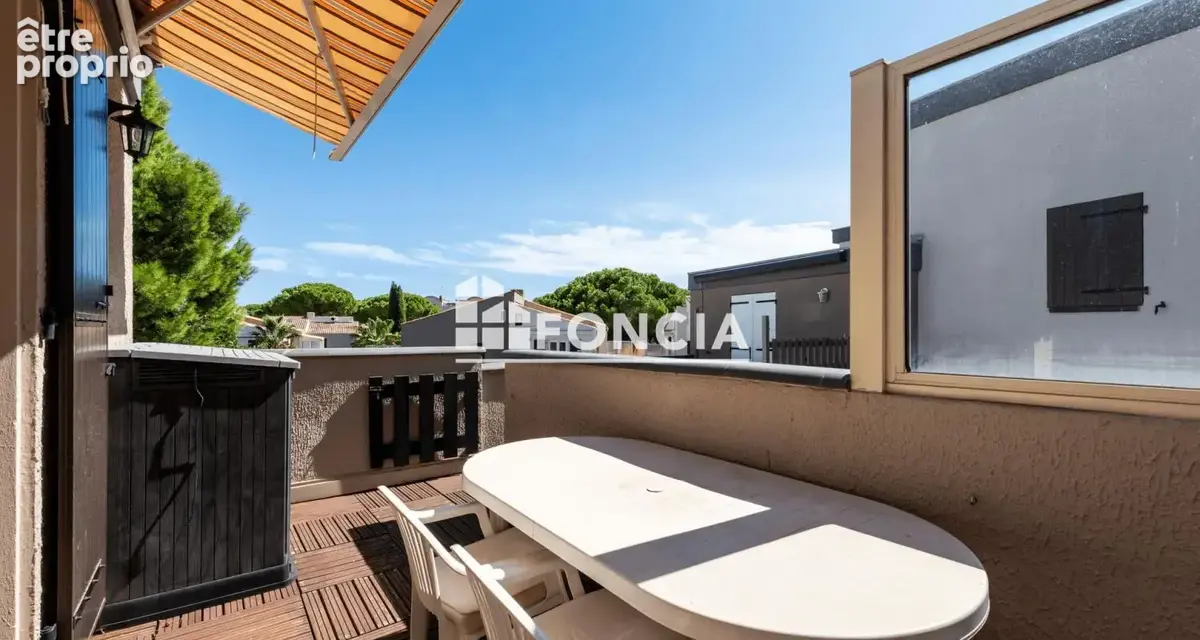  GRUISSAN – T2 avec terrasse sur les hauteurs - photo 3