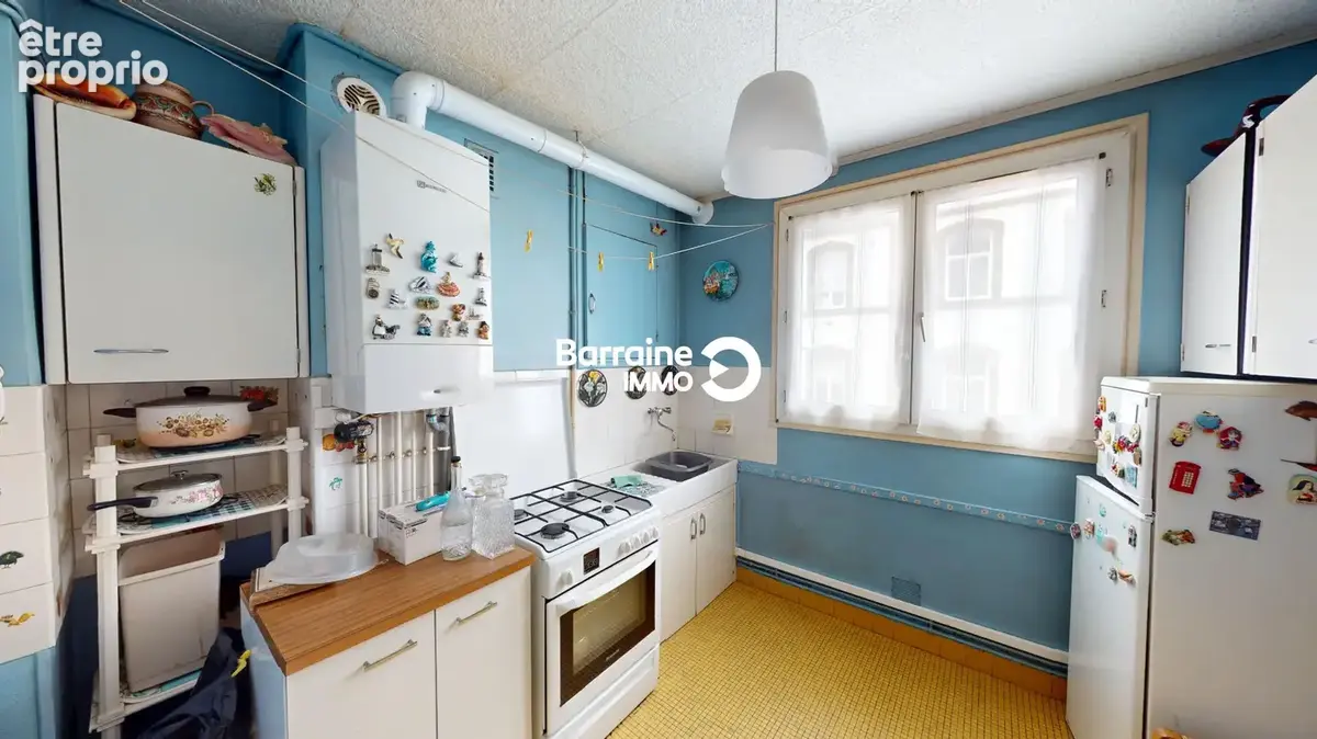 A vendre brest  recouvrance  jardin des explorateurs  appartement t3   51.43 m² deux chambres   garage privatif - photo 8