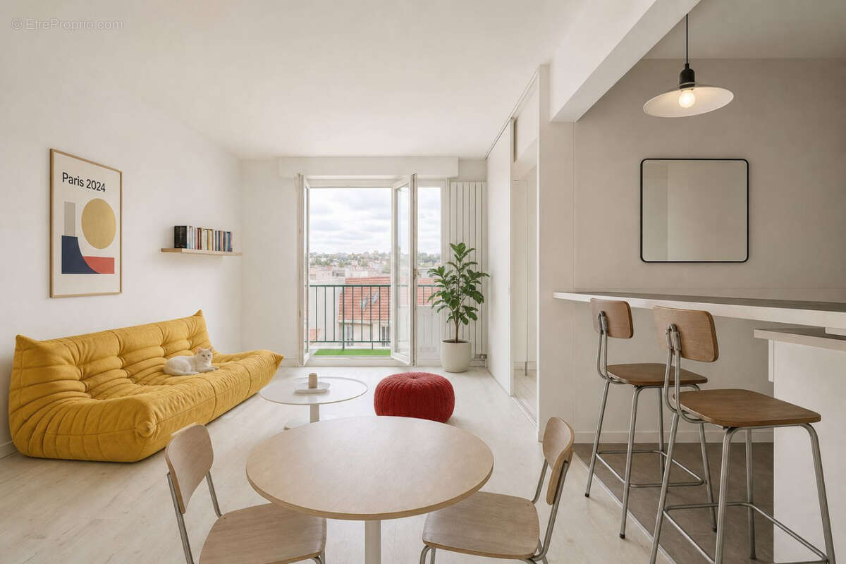 Appartement à ISSY-LES-MOULINEAUX