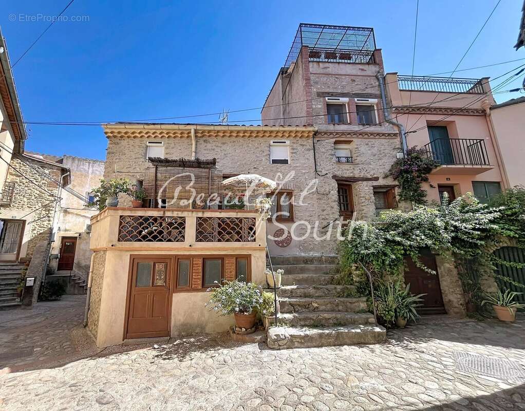 Maison de village, terrasses, garage, st jean pla de corts - photo 20
