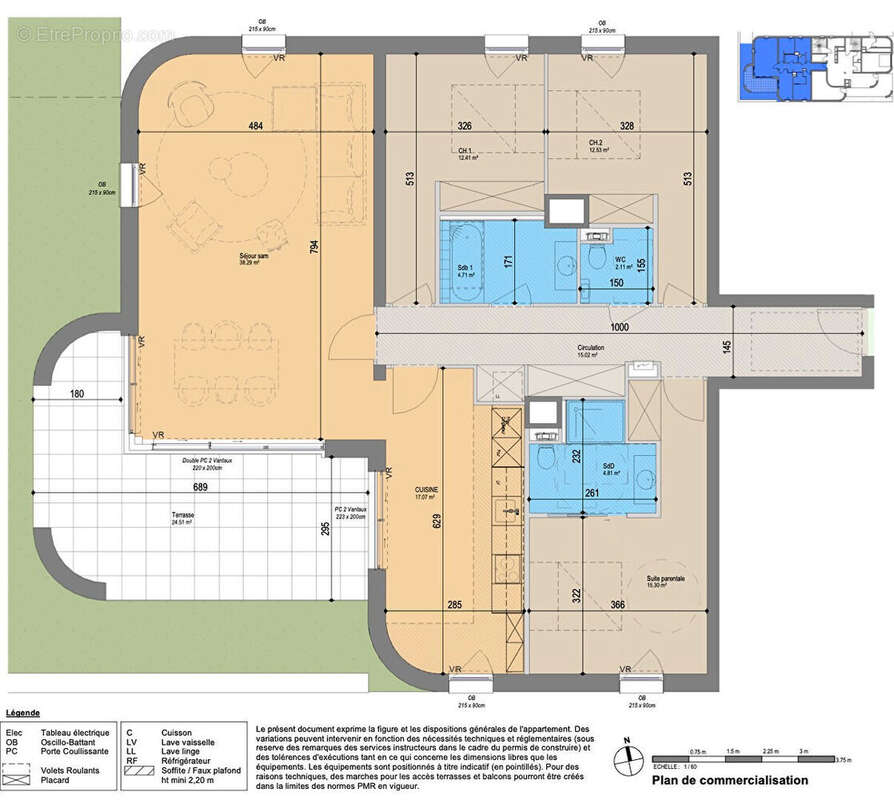 Appartement à LE TOUQUET-PARIS-PLAGE