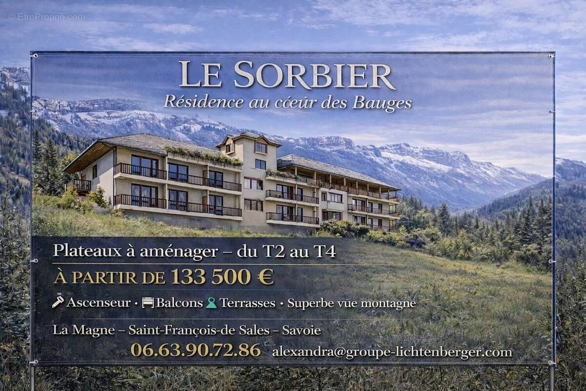 Appartement à SAINT-FRANCOIS-DE-SALES