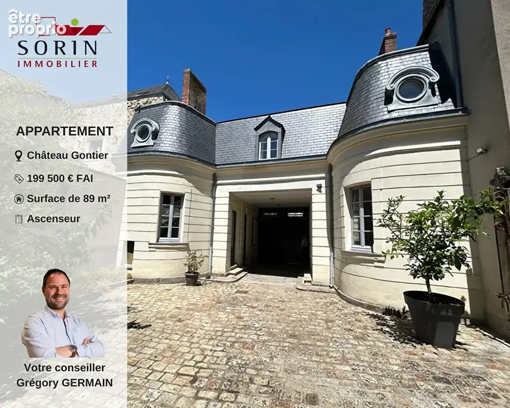 Appartement à CHATEAU-GONTIER