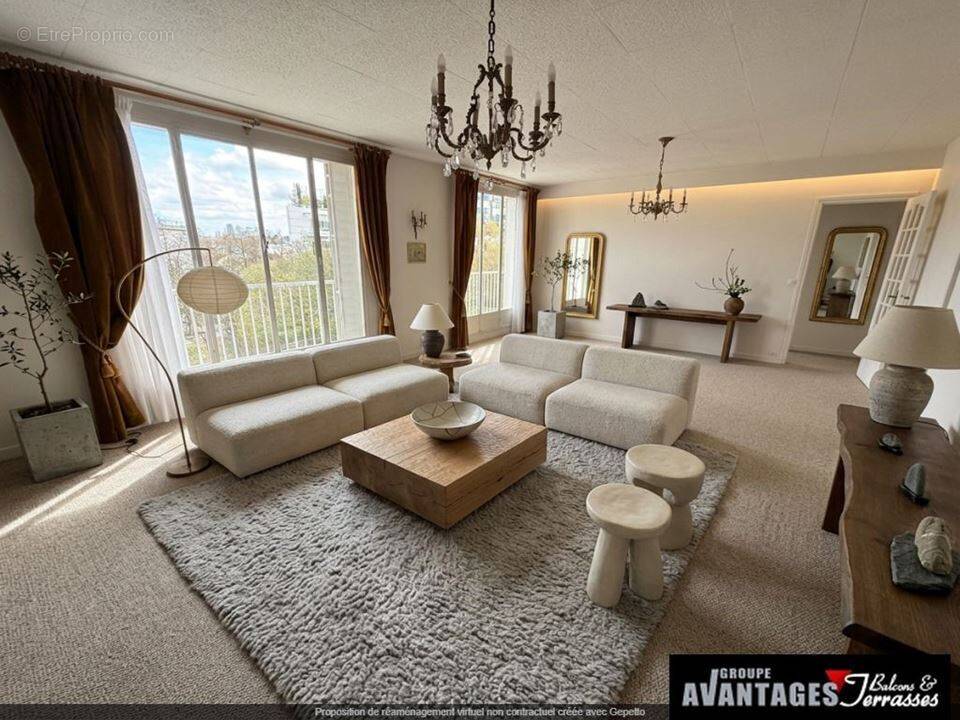 Appartement à BOULOGNE-BILLANCOURT