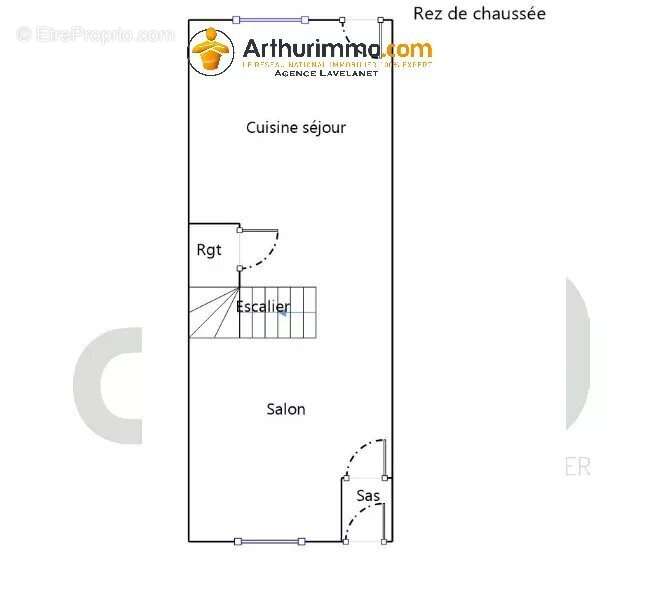 Maison de village de 4 chambres prête à habiter avec cour et DPE D - photo 4