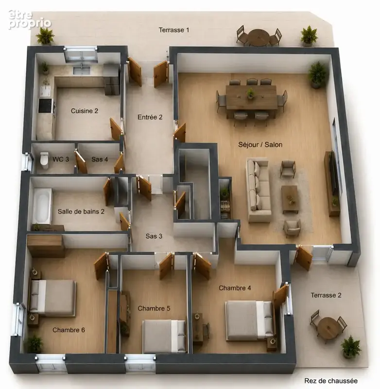 Maison familiale au coeur de Doué la Fontaine - Potentiel de 6 chambres - photo 4