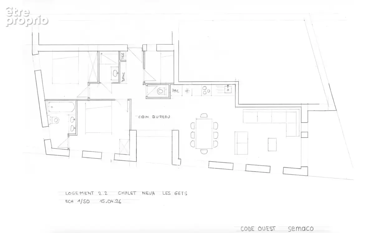 Les Gets - Appartement centre village - T3 cabine - photo 3