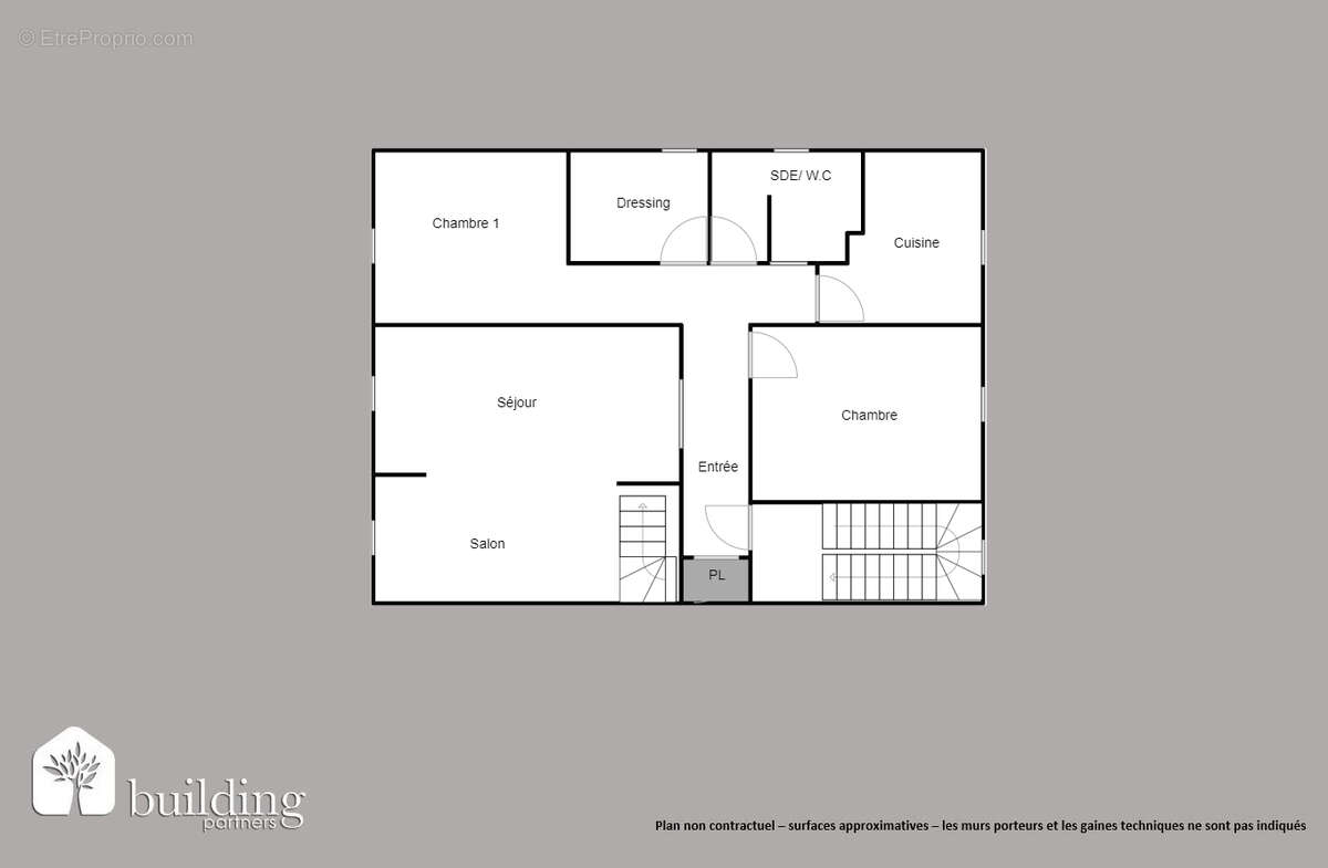 Asnières-sur-Seine Gare / Centre - Appartement 4 pièces de 81 m² - photo 2