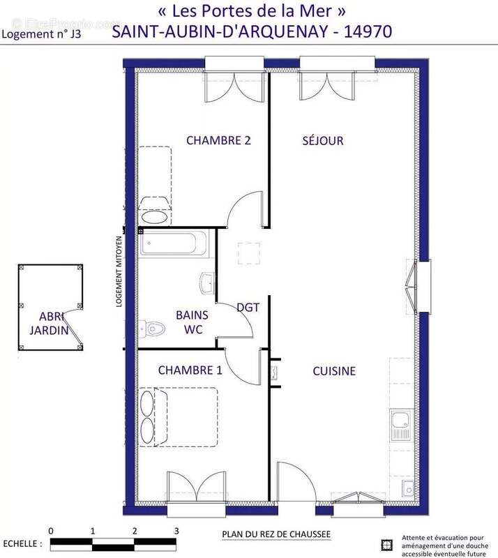 Maison à SAINT-AUBIN-D&#039;ARQUENAY