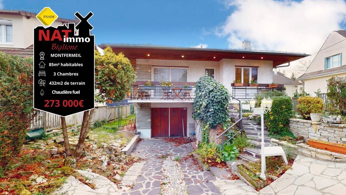 Maison à MONTFERMEIL