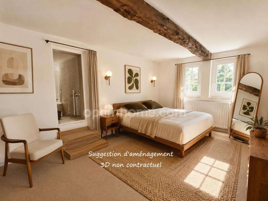 Maison normande de caractère de 121 m² avec 4 chambres, vie de plain-pied, Le Mesnil-Guillaume (14100), à moins de 10 minutes de - photo 20