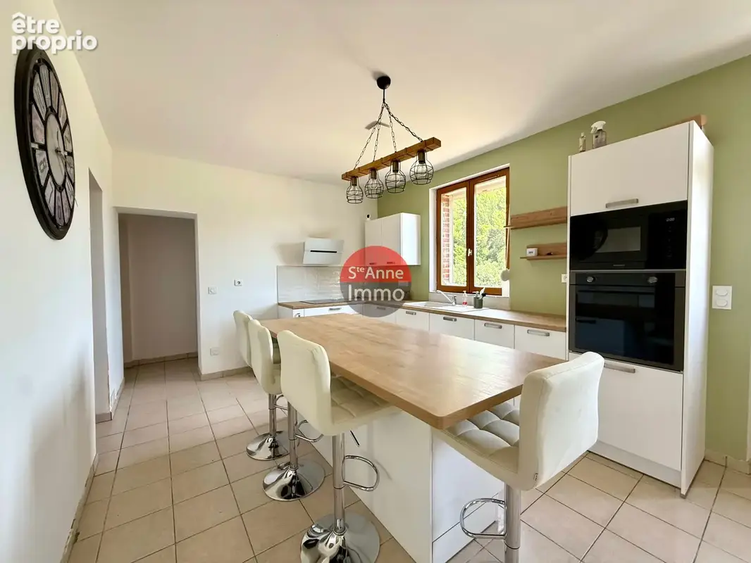 Liancourt fosse - 120m2 - autonomie de plain pied - 3 chambres - 1 bureau - garage - dependances - cave - jard - photo 4