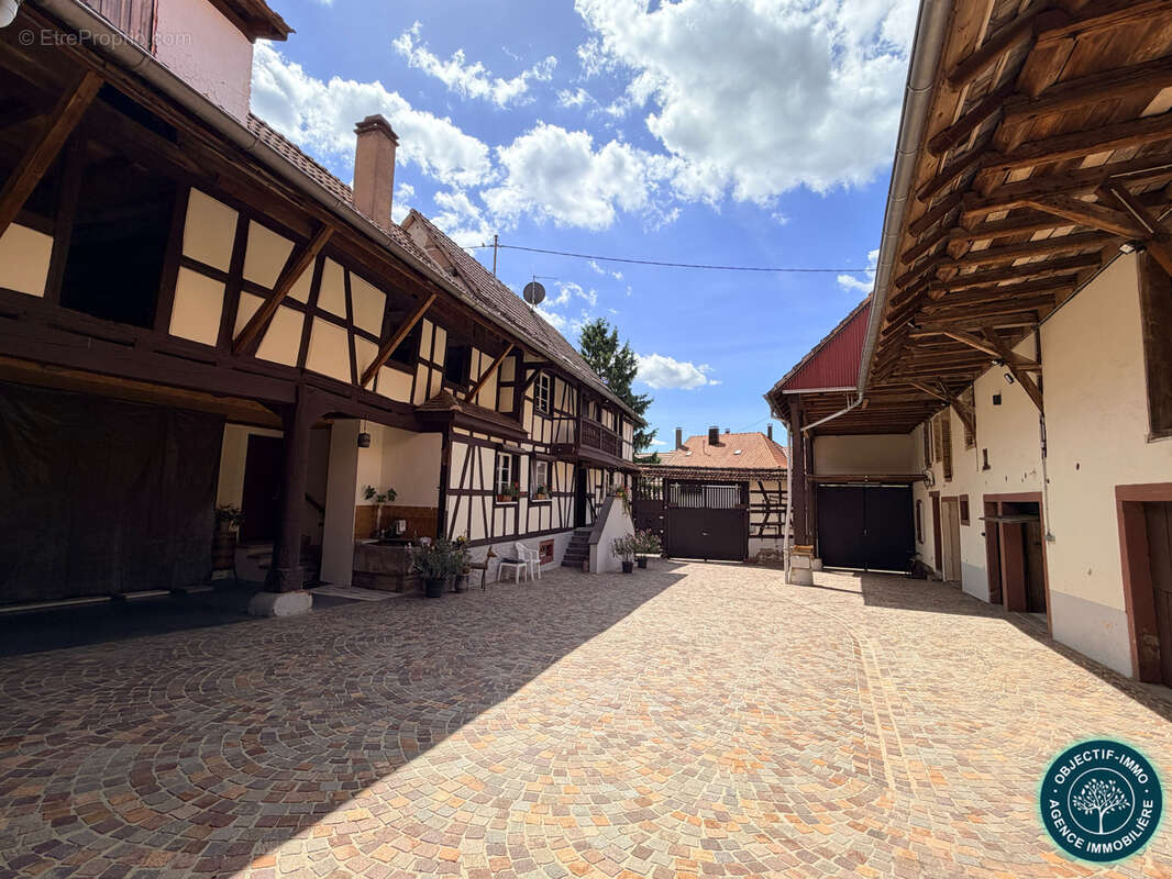 COUP DE CŒUR AU KOCHERSBERG — Authentique corps de ferme alsacien sur 14,93 ares - photo 40