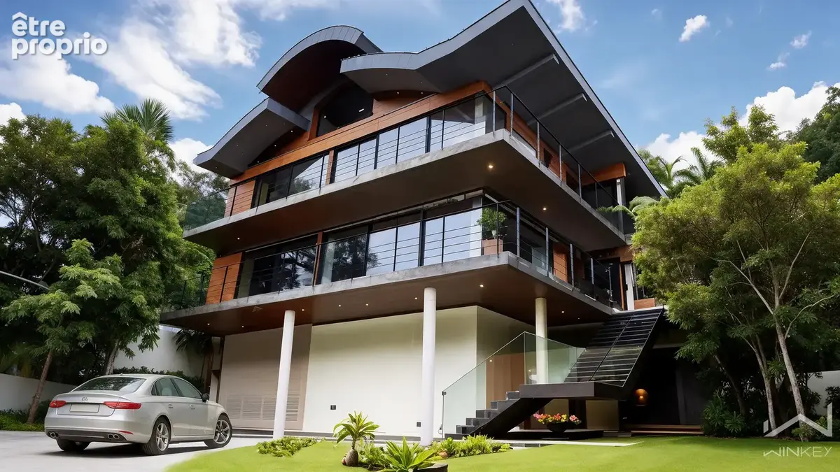 Une signature architecturale, des volumes remarquables et un potentiel rare - photo 1