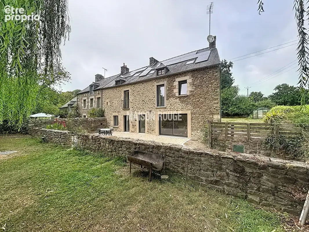 Maison en pierre à vendre à Plouër-sur-Rance 3 chambres, grenier aménageable, grand terrain arboré et fort potentiel - photo 17