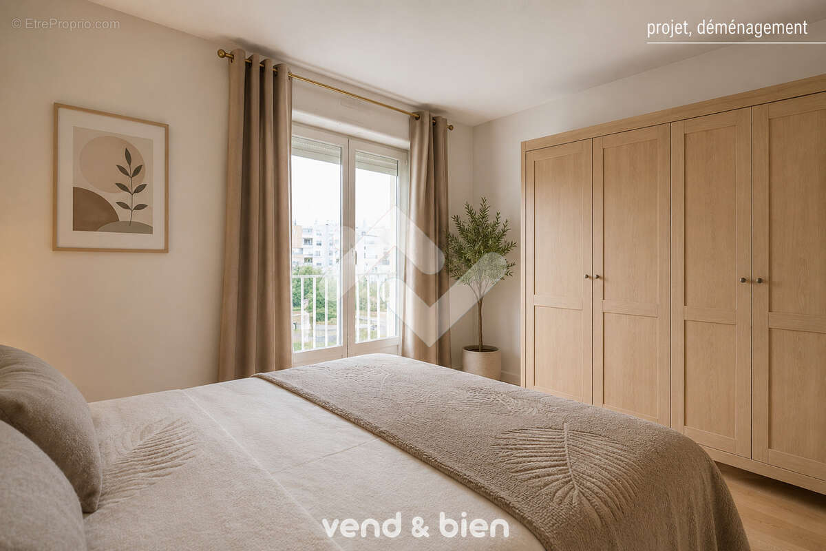 Appartement T4 de 75 m2 avec loggia et cave - photo 12