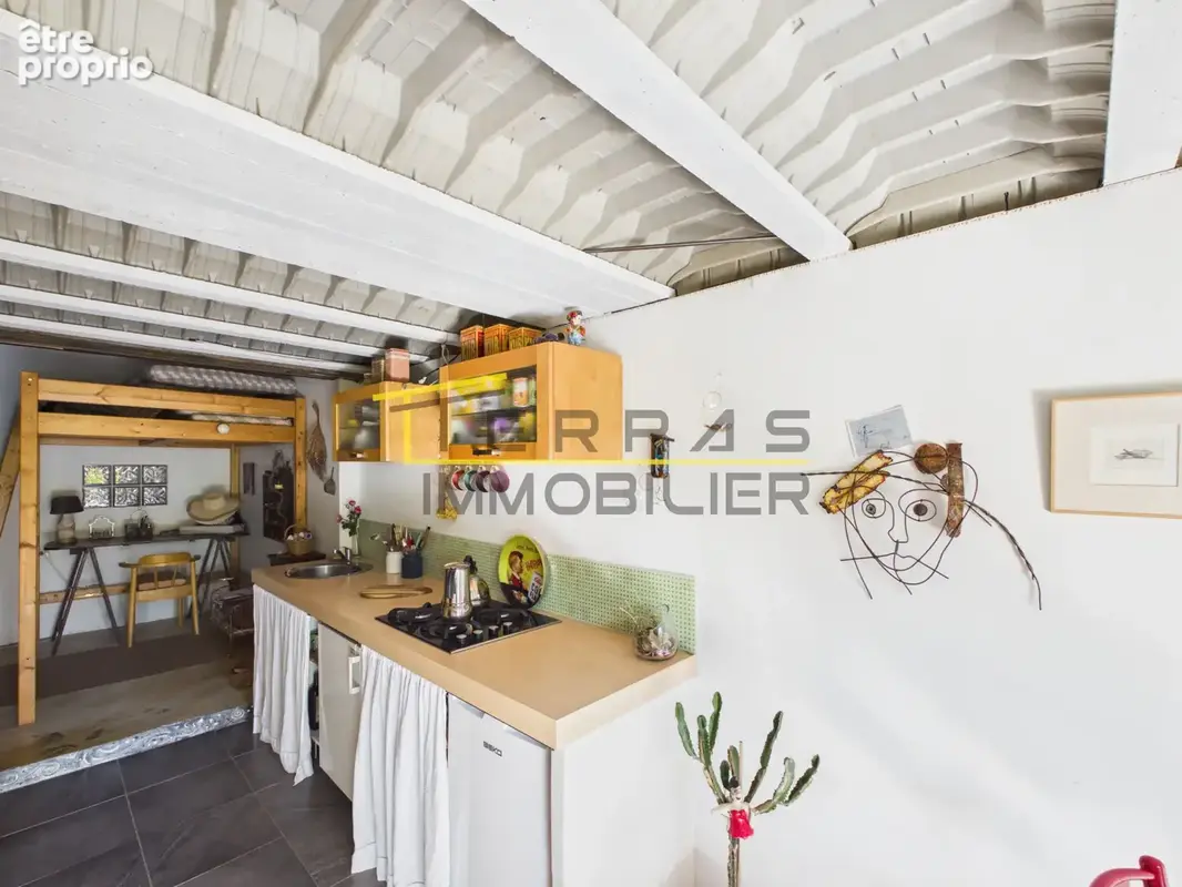 Atypique maison de ville avec jardin, garage et deux accès indépendants au coeur de l'Enclave des papes. - photo 9