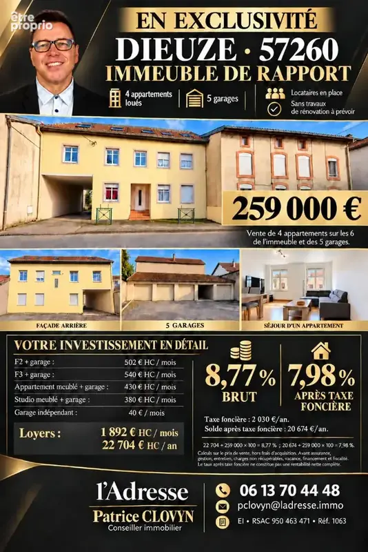 Immeuble plus garages 57260 Dieuze - photo 16