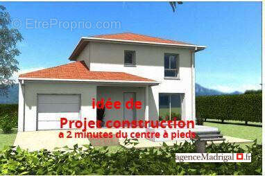projet Construction 90 m² 4 chambres - Terrain à VOIRON