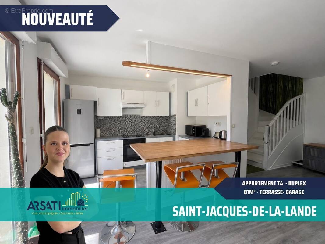 Appartement à SAINT-JACQUES-DE-LA-LANDE