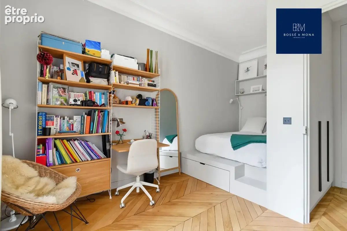 Appartement de 108m2 en parfait état situé à 400m du métro Boulogne - Jean Jaurès - photo 12