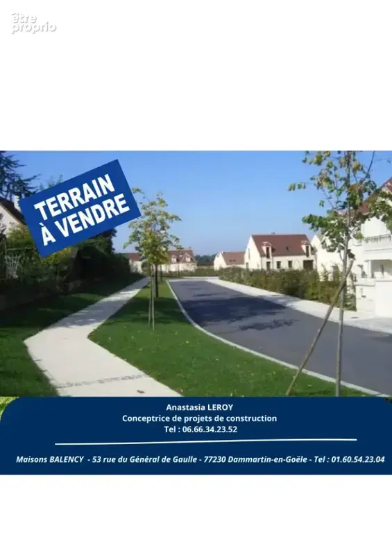 Terrain à VEMARS
