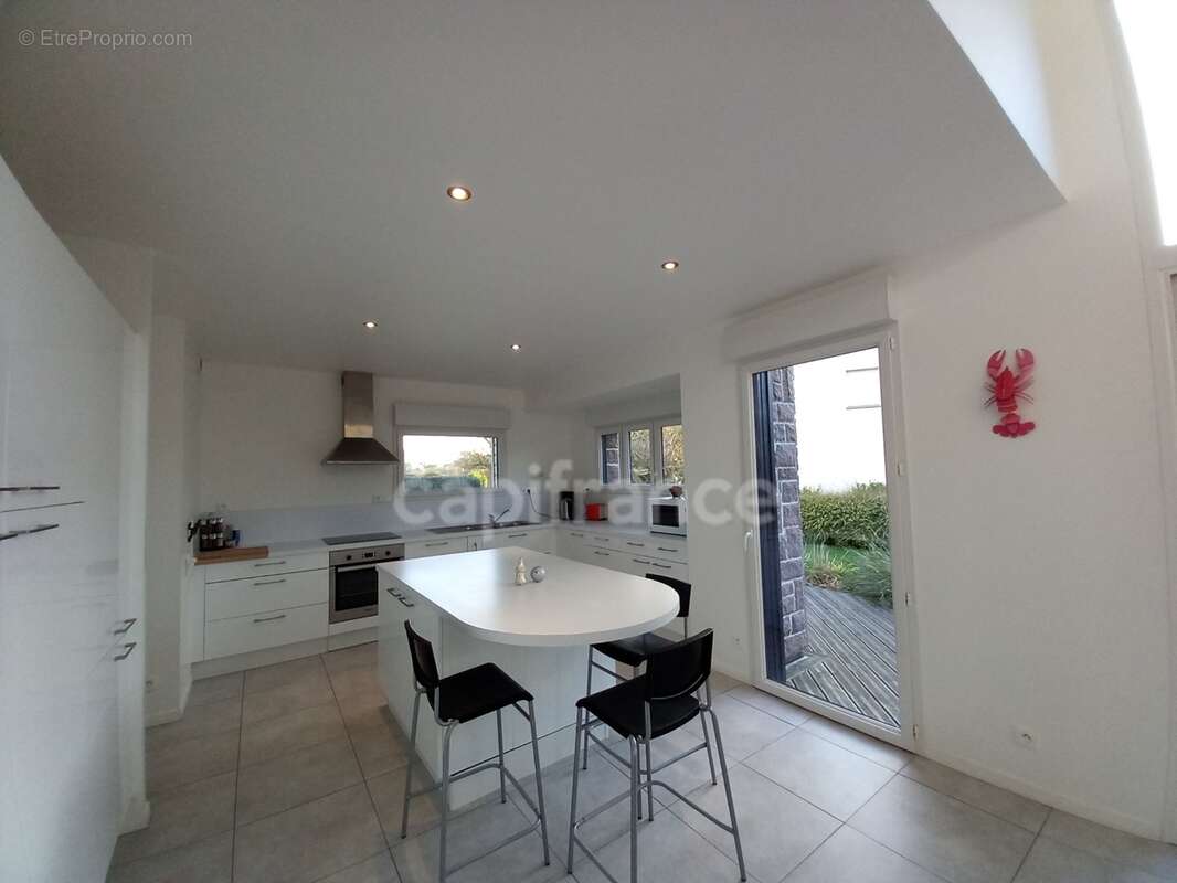 Maison contemporaine à Ossature bois TREGASTEL (22) - photo 5